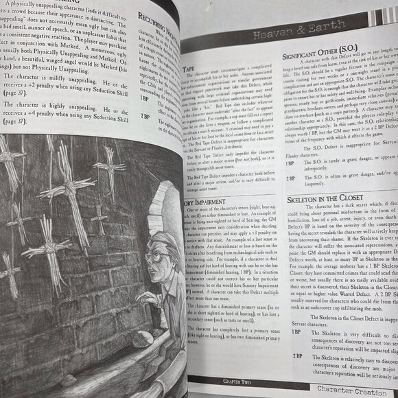 Guardians of the Order Heaven & Earth 2nd Ed Players/Game Masters Guide RPG 2001 - Picture 7 of 14
